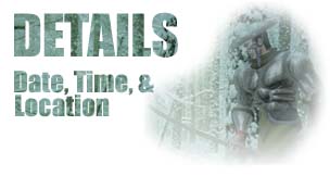 DETAILS: Date, Time & Location